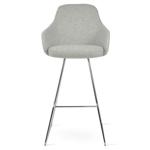 Gazel Arm Wire Stools - perfect for small spaces | Image 1 | InSTYLE Home & Rugs