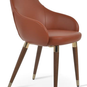 Gazel Arm Wood Chair - comfortable seating for dining and office spaces | Image 1 | InSTYLE Home & Rugs