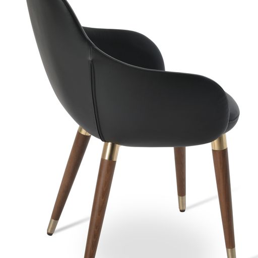 Gazel Arm Wood Chair - comfortable seating for dining and office spaces | Image 2 | InSTYLE Home & Rugs