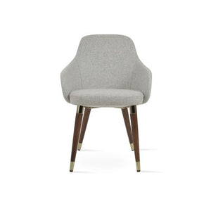 Gazel Arm Wood Chair - comfortable seating for dining and office spaces | Image 3 | InSTYLE Home & Rugs