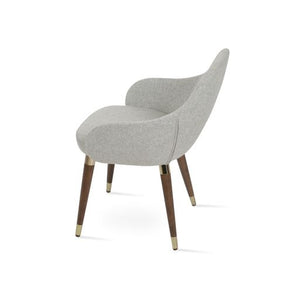 Gazel Arm Wood Chair - comfortable seating for dining and office spaces | Image 4 | InSTYLE Home & Rugs