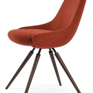 Gazel Carrot Swivel Chair - variety of styles from classic to contemporary | Image 3 | InSTYLE Home & Rugs