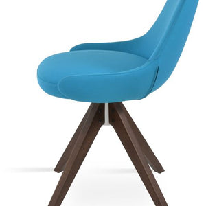 Gazel Pyramid Swivel Chair - variety of styles from classic to contemporary | Image 3 | InSTYLE Home & Rugs