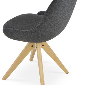 Gazel Pyramid Swivel Chair - variety of styles from classic to contemporary | Image 4 | InSTYLE Home & Rugs