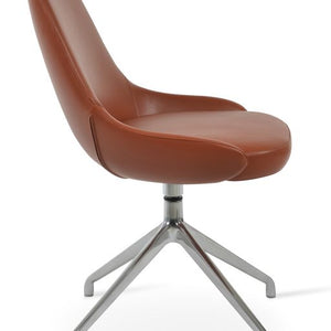 Gazel Spider Swivel Chair - variety of styles from classic to contemporary | Image 4 | InSTYLE Home & Rugs