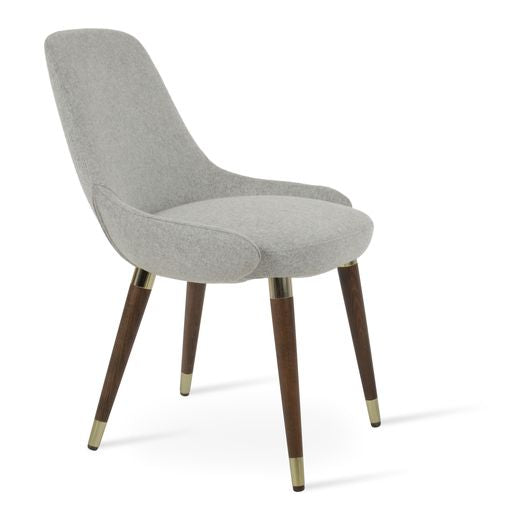 Gazel Wood Dining Chair - elegant seating for dining areas | Image 1 | InSTYLE Home & Rugs
