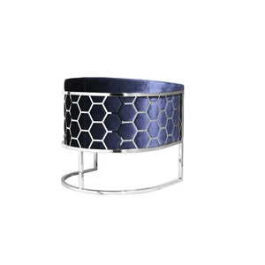 Honeycomb Accent Chair - modern accent chair | Image 3 | InSTYLE Home & Rugs