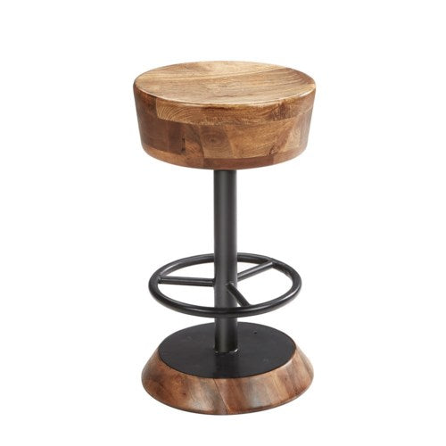 Harper Wood Top Counter Stool - ergonomic design for comfort | Image 1 | InSTYLE Home & Rugs