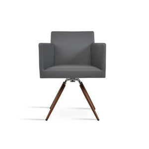 Harput Carrot Swivel - cozy armchair for reading and relaxation | Image 1 | InSTYLE Home & Rugs