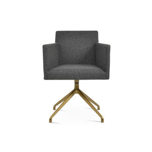 Harput Spider Swivel Chair - comfortable seating for dining and office spaces | Image 4 | InSTYLE Home & Rugs