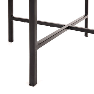 IDA END TABLE black metal frame - modern black end table | Image 4 | InSTYLE Home & Rugs