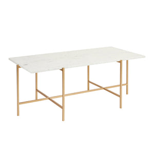 IDA COFFEE TABLE black metal frame | InSTYLE Home & Rugs