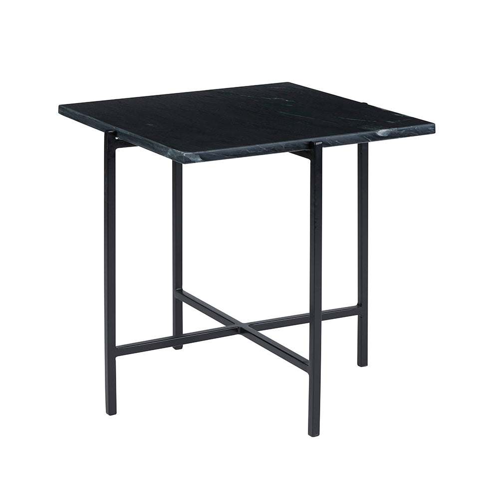 Ida Black Metal End Table - contemporary end table for sofas | Image 2 | InSTYLE Home & Rugs