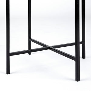 IDA END TABLE black metal frame - modern black end table | Image 15 | InSTYLE Home & Rugs