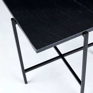 IDA END TABLE black metal frame - modern black end table | Image 16 | InSTYLE Home & Rugs