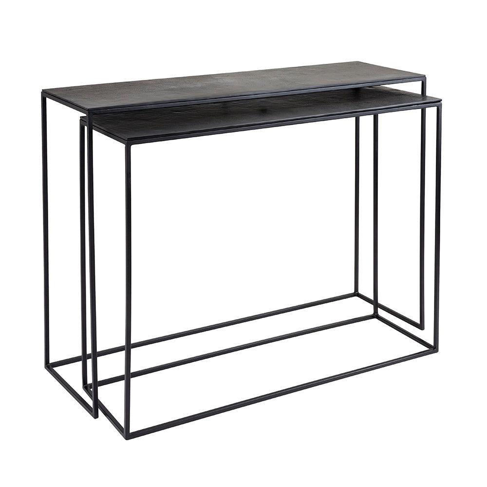 Iron Console Tables (set of 2) - sleek design for modern homes | Image 1 | InSTYLE Home & Rugs