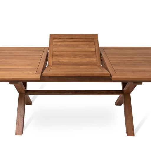 Kleopatra Teak Extendable Table - practical and stylish extendable tables for any room | Image 2 | InSTYLE Home & Rugs