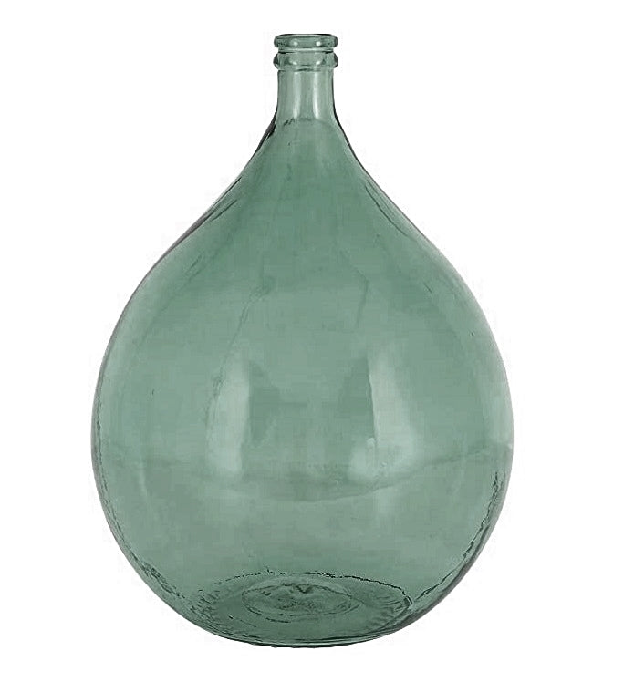 Large Teal Green Glass Vase 92997 - modern vase with sleek design for floral arrangements | Image 1 | InSTYLE Home & Rugs