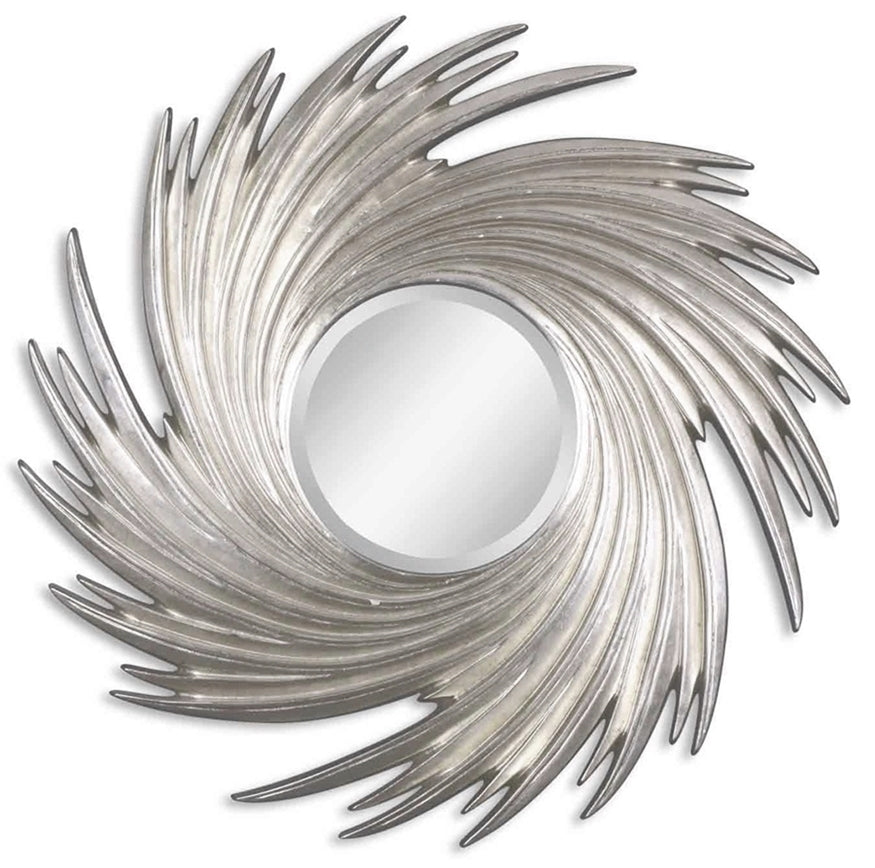 Cyclone Mirror - elegant mirror for adding style and light to any room | Image 2 | InSTYLE Home & Rugs