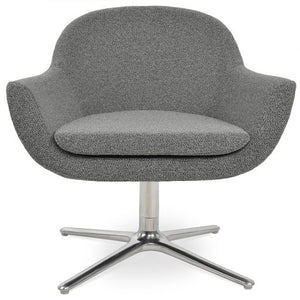 Madison Oval Swivel - comfortable seating for dining and office spaces | Image 3 | InSTYLE Home & Rugs