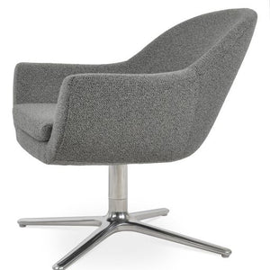 Madison Oval Swivel - comfortable seating for dining and office spaces | Image 4 | InSTYLE Home & Rugs