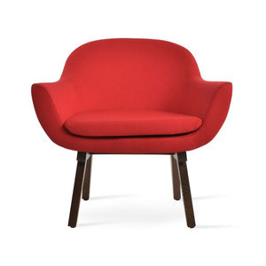 Madison Wood Armchair - upholstered armchair with padded comfort | Image 2 | InSTYLE Home & Rugs