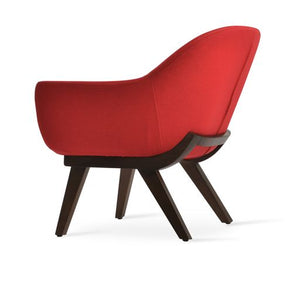 Madison Wood Armchair - upholstered armchair with padded comfort | Image 4 | InSTYLE Home & Rugs