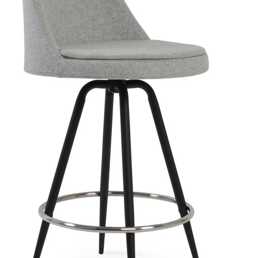 Martini Max Swivel Stools - perfect for small spaces | Image 1 | InSTYLE Home & Rugs