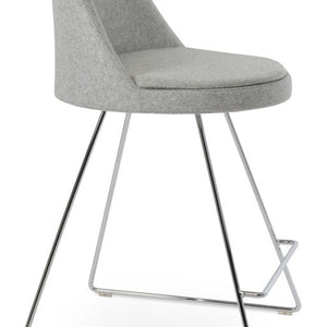 Martini Wire Stools - compact and stylish design | Image 1 | InSTYLE Home & Rugs