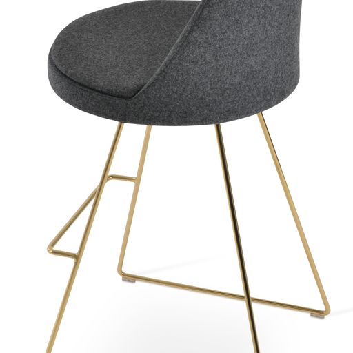 Martini Wire Stools - compact and stylish design | Image 2 | InSTYLE Home & Rugs