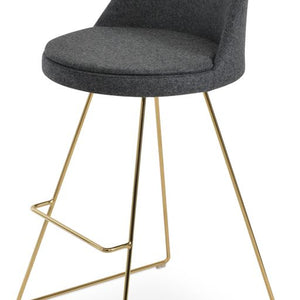 Martini Wire Stools - compact and stylish design | Image 4 | InSTYLE Home & Rugs