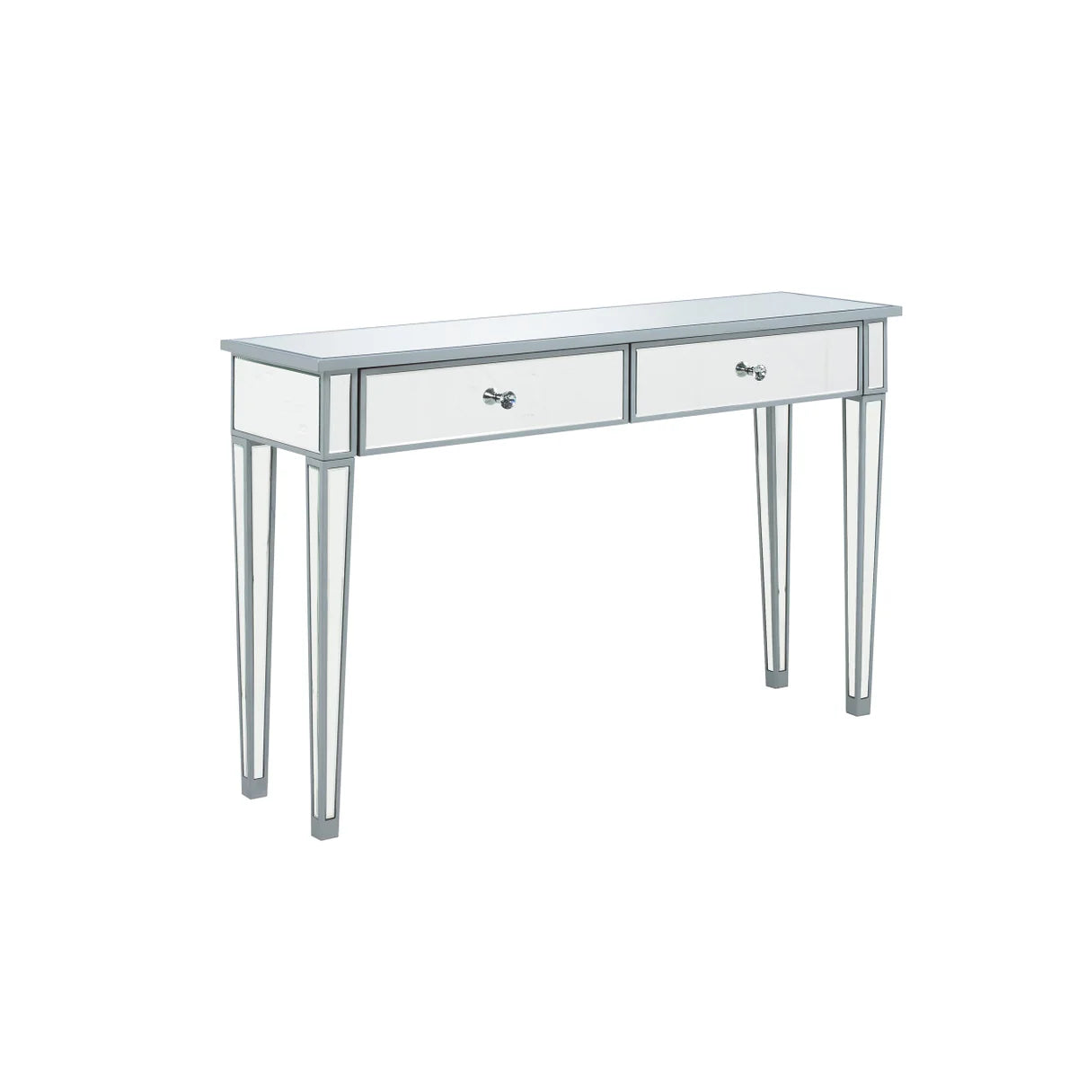 Mirror Console Table 2 Drawer - perfect for hallway decor | Image 1 | InSTYLE Home & Rugs