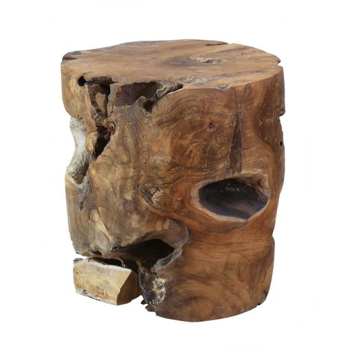 Nichole Teak Side Table - chic and functional side table for your living room | Image 1 | InSTYLE Home & Rugs