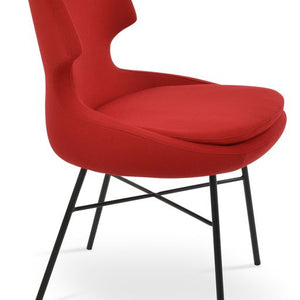 Patara Cross Dining Chair - comfortable dining experience | Image 1 | InSTYLE Home & Rugs