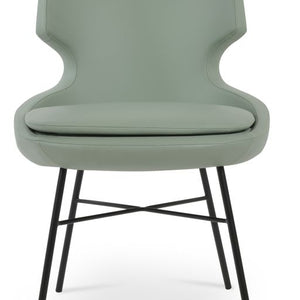 Patara Cross Dining Chair - comfortable dining experience | Image 3 | InSTYLE Home & Rugs