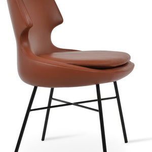 Patara Cross Dining Chair - comfortable dining experience | Image 4 | InSTYLE Home & Rugs