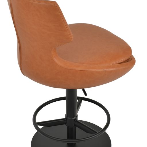 Patara Piston Stools - available in various heights | Image 2 | InSTYLE Home & Rugs