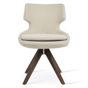 Patara Pyramid Swivel Chair - durable construction for long-lasting use | Image 1 | InSTYLE Home & Rugs