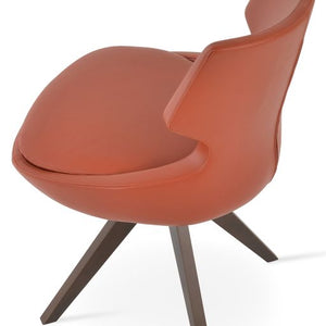 Patara Pyramid Swivel Chair - durable construction for long-lasting use | Image 3 | InSTYLE Home & Rugs