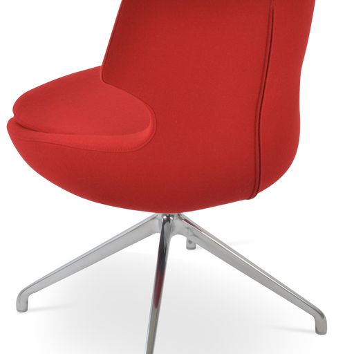 Patara Spider Swivel Dining Chair - stylish chairs for any table | Image 2 | InSTYLE Home & Rugs