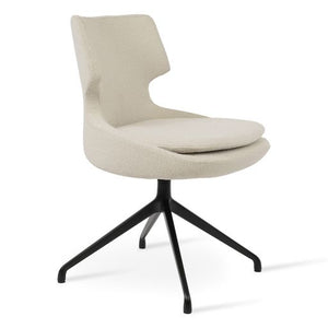 Patara Spider Swivel Dining Chair - stylish chairs for any table | Image 1 | InSTYLE Home & Rugs