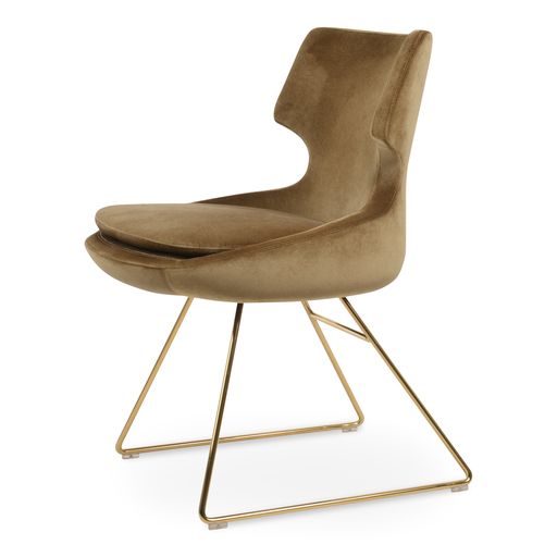Patara Wire Dining Chair - comfortable dining experience | Image 2 | InSTYLE Home & Rugs