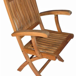 Pedasa Folding Armchair - modern accent armchair for stylish interiors | Image 1 | InSTYLE Home & Rugs