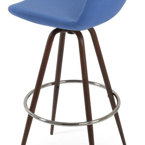 Pera Max Swivel Stools - perfect for small spaces | Image 3 | InSTYLE Home & Rugs