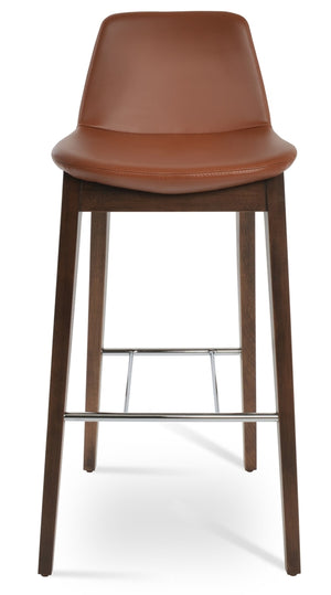 Pera Wood Handle Back Stool - perfect for small spaces | Image 9 | InSTYLE Home & Rugs