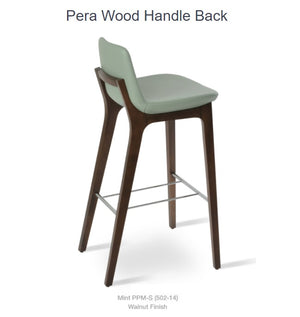 Pera Wood Handle Back Stool - perfect for small spaces | Image 12 | InSTYLE Home & Rugs