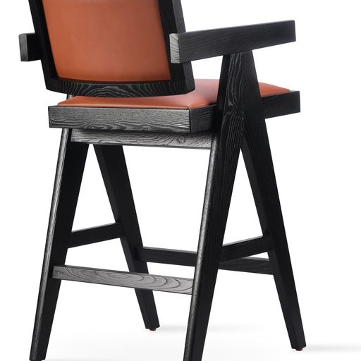 Pierre J Full UPH Stools - compact and stylish design | Image 2 | InSTYLE Home & Rugs