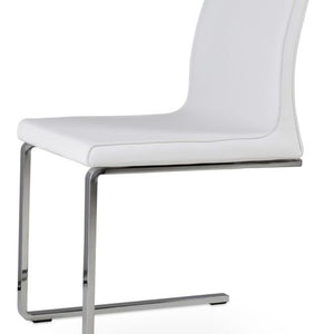 Polo Flat Dining Chair - elegant seating for dining areas | Image 4 | InSTYLE Home & Rugs