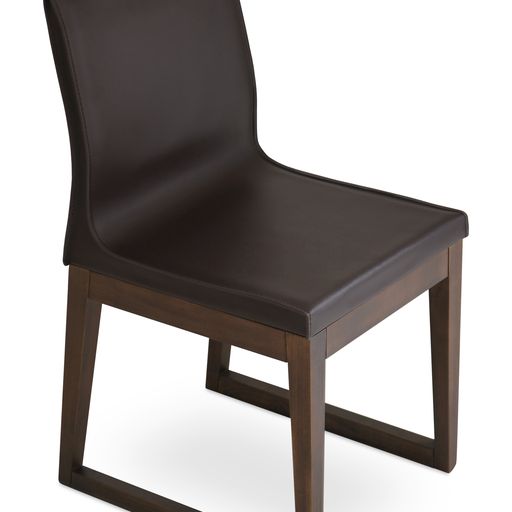 Polo Sled Wood Chair - durable construction for long-lasting use | Image 1 | InSTYLE Home & Rugs