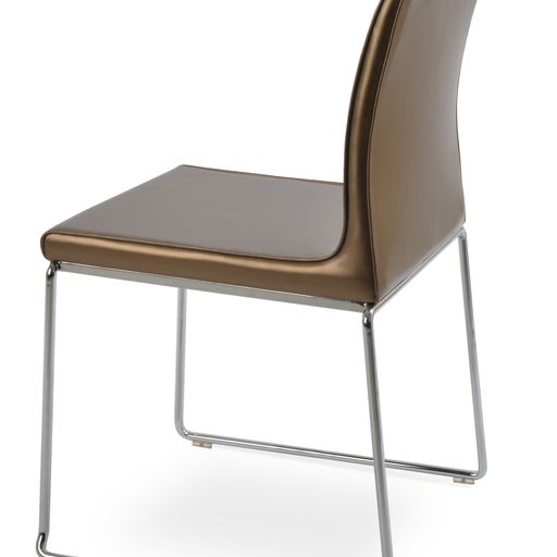 Polo Stackable Dining Chair - elegant seating for dining areas | Image 2 | InSTYLE Home & Rugs
